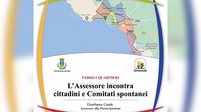 Mazara, primo incontro per i Comitati di Quartiere