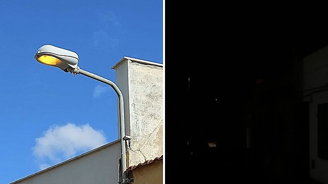 Campobello, Tre Fontane al buio!