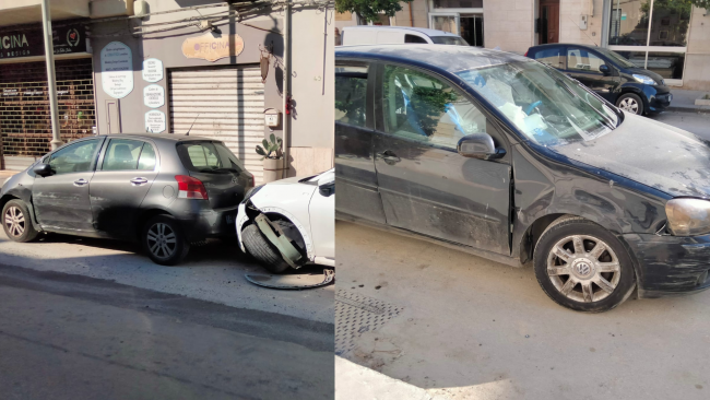 Mazara, Golf fuori controllo danneggia due auto in sosta: il conducente fugge abbandonando il veicolo