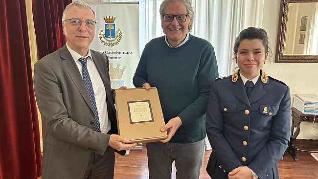 il-questore-egidio-di-giannantonio-in-visita-al-comune-di-castelvetrano