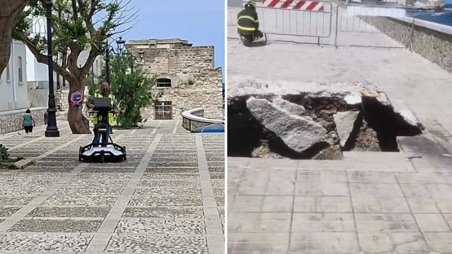 ​Trapani, avviate indagini geo-radar dopo il crollo in viale delle Sirene