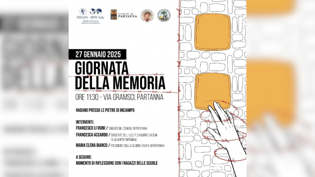 Partanna, Giornata della Memoria