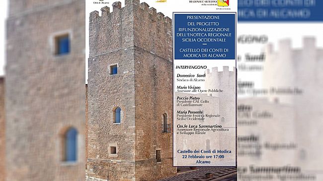 Alcamo, pronto il progetto sulla rifunzionalizzazione dell'enoteca regionale