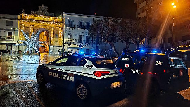 Marsala: controllo straordinario del territorio interforze nel centro storico