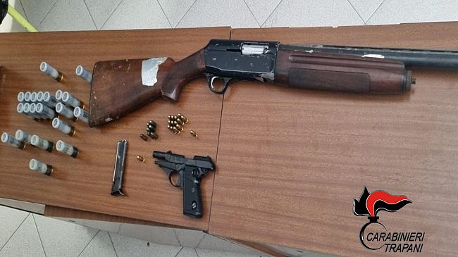 Mazara, arrestato 48enne per detenzione di armi clandestine