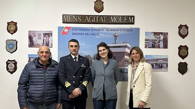 ​La Capitaneria di porto di Mazara incontra il Direttore nazionale di Federpesca