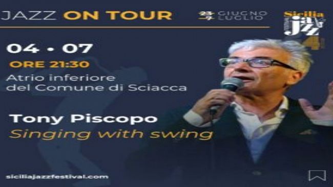 Sicilia Jazz Festival, la rassegna itinerante fa tappa anche a Sciacca con Tony Piscopo Quartet