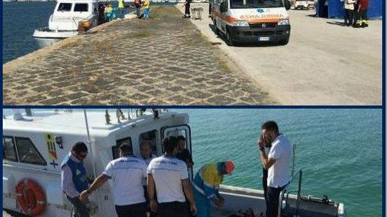 Ammaraggio di emergenza in mare. Esercitazione complessa della Guardia Costiera nelle acque antistanti il porto di Mazara del Vallo