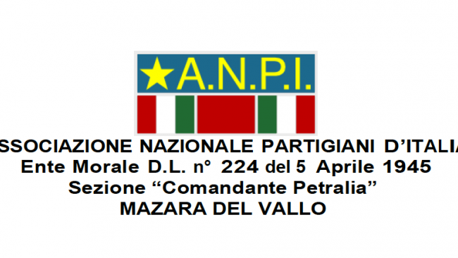 Mazara, il Programma delle manifestazioni organizzate dall’ANPI per il 25 Aprile