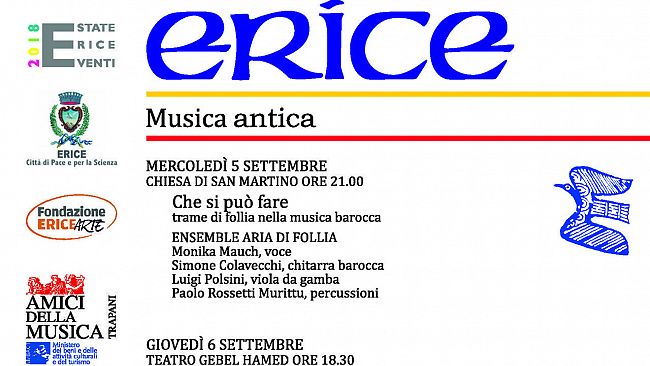 Ad Erice appuntamento con la musica antica