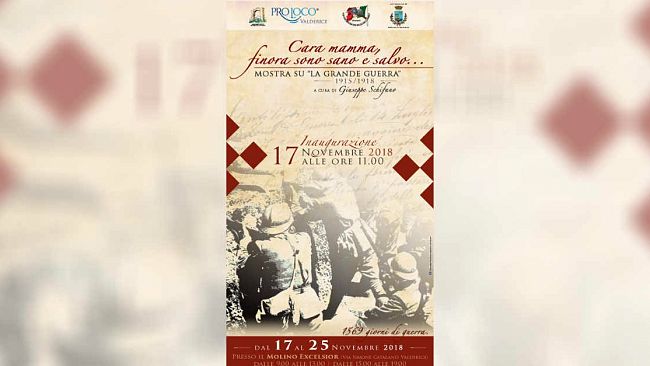 Valderice, sabato l’inaugurazione della mostra fotografica su “La Grande Guerra” di Giuseppe Schifano