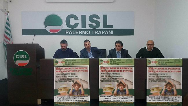 Edilizia scolastica, parte a Trapani la campagna CIsl per far partire i cantieri