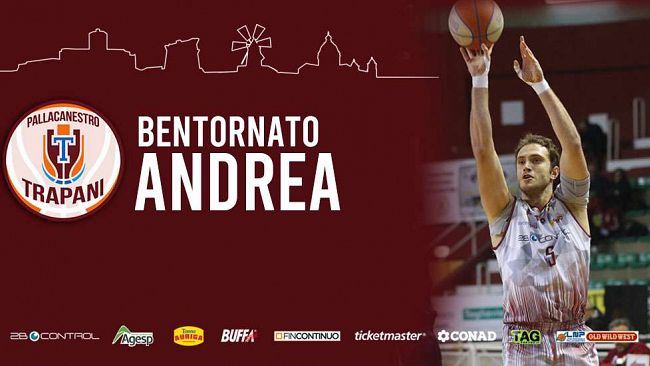 Il ritorno di Andrea Renzi è realtà: Trapani si rinforza per la salvezza