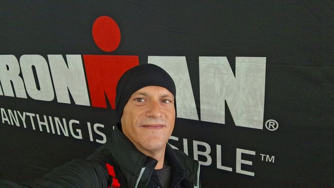 Giuseppe Accardo: a Cervia taglia il traguardo all'IronMan