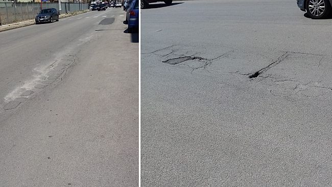 ​Trapani, transito in via Marsala sempre più a rischio