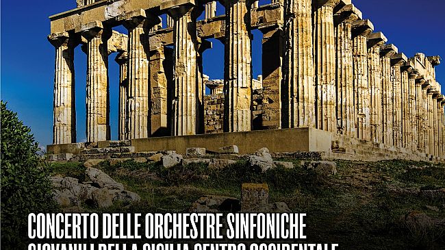 Tra templi antichi e note future: giovani musicisti siciliani danno vita alla Grande Orchestra a Selinunte