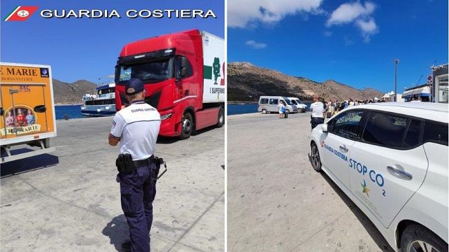 ​Favignana. Sequestri di merce e 30 sanzioni amministrative nella zona del porto