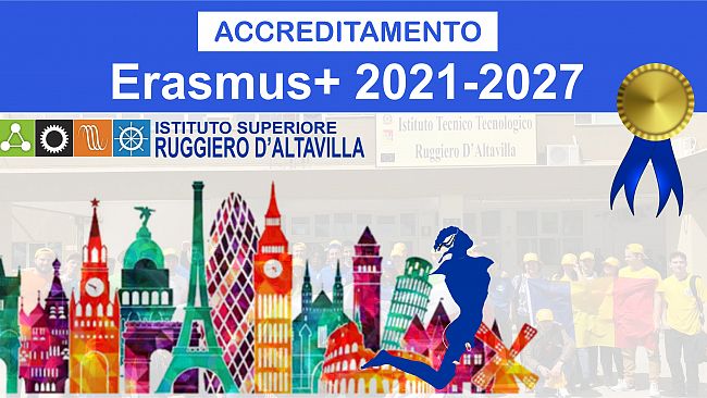 L’I.S. Ruggiero D’Altavilla beneficiario dell’Accreditamento Erasmus+