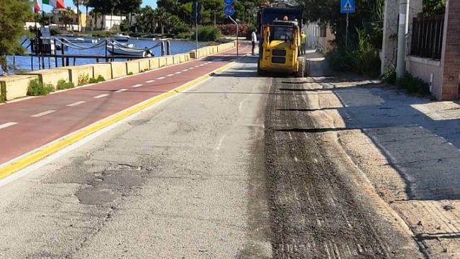Marsala, da oggi chiusa litoranea Stagnone per rifacimento del manto stradale