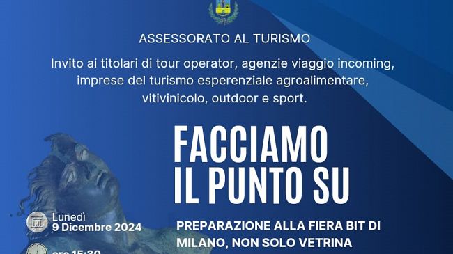 Mazara, lunedì 9 dicembre incontro al Collegio dei Gesuiti con operatori turistici