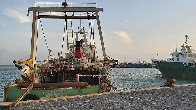 In corso rilievi dei Ris sul m/p