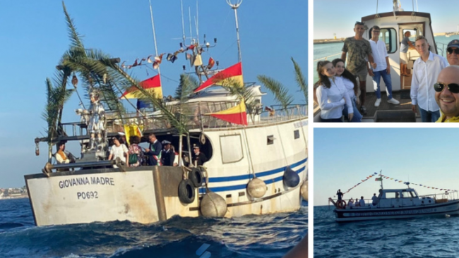 Mazara, l’I. S. “Ruggiero D’Altavilla” alla Processione di San Vito a mare