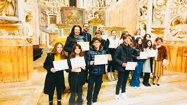 IC Capuano Pardo: menzione d'onore per Greta Mognarelli e Sofia Mangialomini