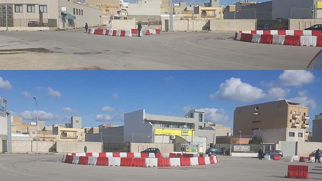 Mazara, nuova rotatoria sul lungomare Fata Morgana