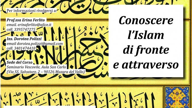 Da domani al Seminario Vescovile, corso di formazione professionale sull’Islam