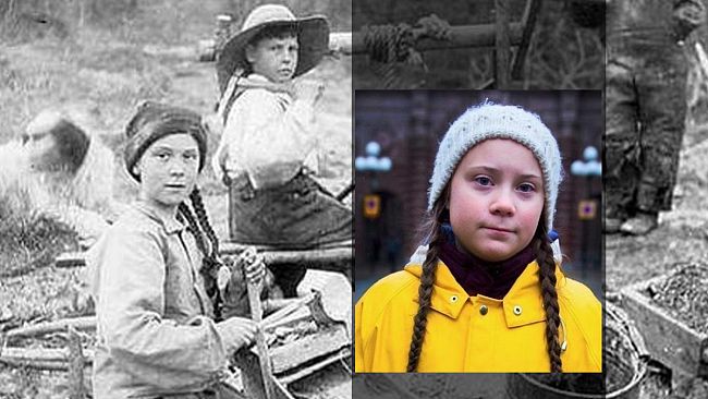 Greta è “una viaggiatrice del tempo, mandata per salvarci”?