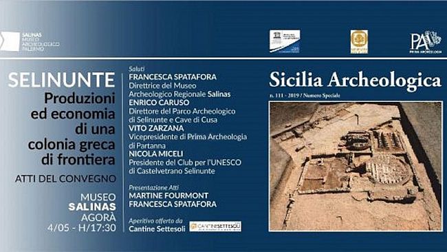 Oggi al Museo Salinas la presentazione del volume su Selinunte edito dal Club Unesco Castelvetrano