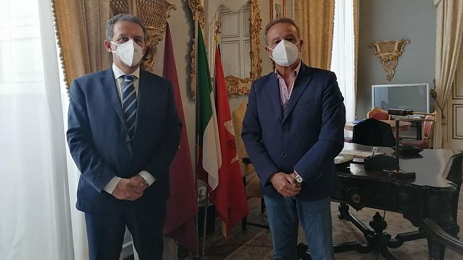 Primo incontro tra i sindaci di Marsala e Trapani, Grillo e Tranchida