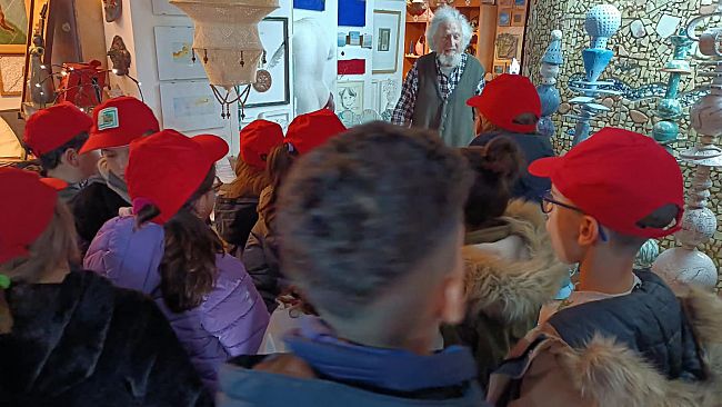 Mazara, gli studenti dell'I.C. Borsellino-Ajello in visita presso la 