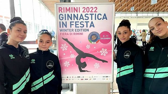L' Asd Marsala Gym Lab a testa alta alla Winter Edition Fgi Silver di Rimini