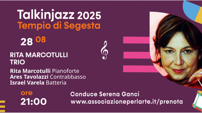 Conto alla rovescia per “TalkinJazz” al Tempio di Segesta