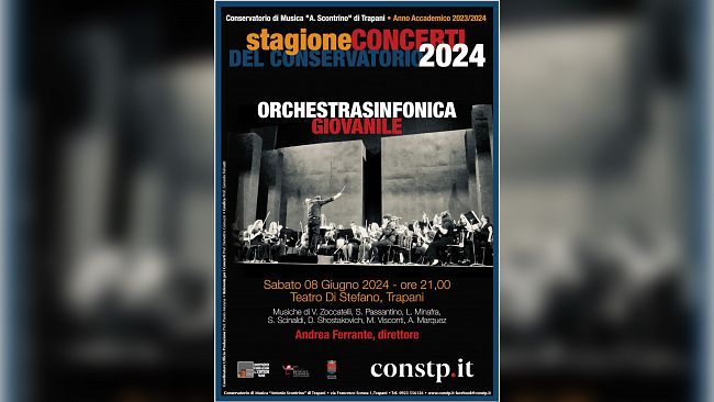 Trapani, ultimo concerto della stagione per il Conservatorio di Musica