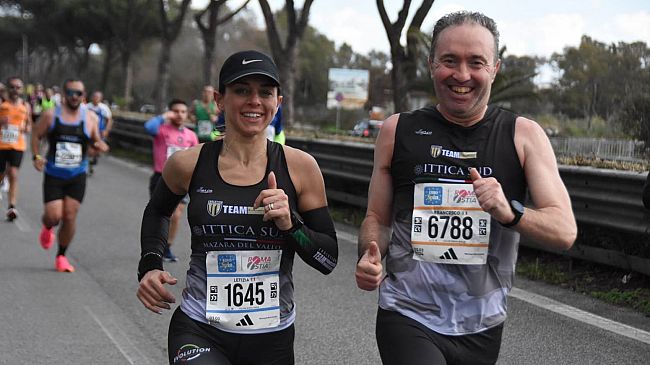 La mazarese Letizia Sucameli prima siciliana alla 49esima Eurospin Roma-Ostia Half Marathon