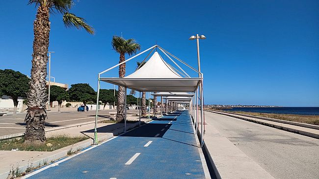 Mazara, tratto di pista ciclabile alternativo con l’arrivo delle fiere estive? 