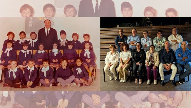 Dopo 47 anni, si sono ritrovati i compagni della 1^ elementare 1976/77