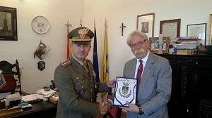 Mazara, il Comandante del 6° Reggimento Bersaglieri di Trapani in visita al Comune