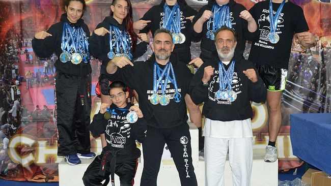 Pioggia di medaglie per l’Asd Team Sicilia ai Mondiali WTKA