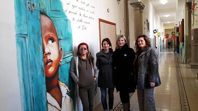 Concluso il “progetto murales” nelle scuole di competenza comunale