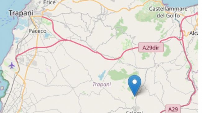 Paura nel trapanese, quattro scosse di terremoto all’alba
