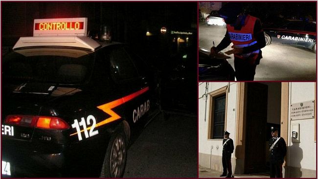 ALCAMO – Controlli a tappeto da parte dei Carabinieri durante il week-end sulla movida alcamese.
