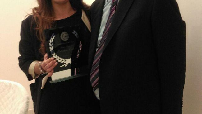 TRAPANI – Cettina Montalto riceve il Premio Regionale C.S.A.IN.  “Salvatore Cottone”