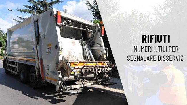 Mazara, rifiuti, numeri utili per segnalare disservizi