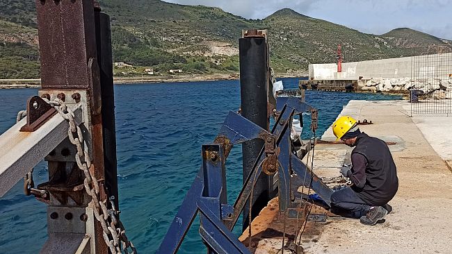 Favignana, avviati i lavori al porto 