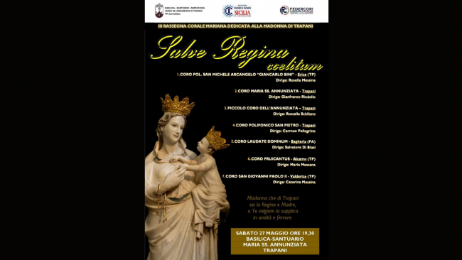 III rassegna corale mariana al Santuario della Madonna di Trapani