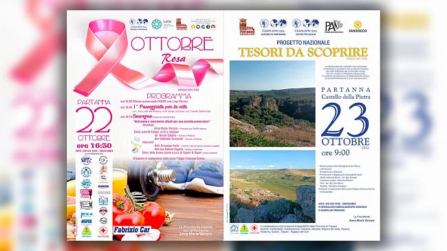 FIDAPA di Partanna, autunno intenso di attività: 2 appuntamenti da non perdere
