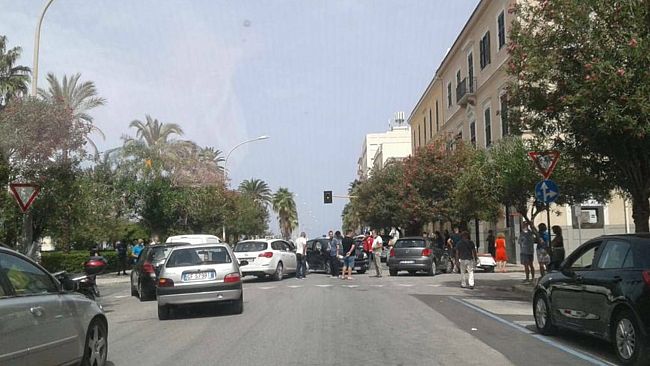 Trapani, ancora incidenti nei pressi di Piazza Vittorio Emanuele